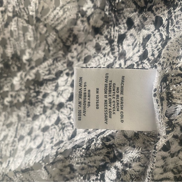 Ruby Rd. Monochrome Textured Cardigan - Picture 7 of 7